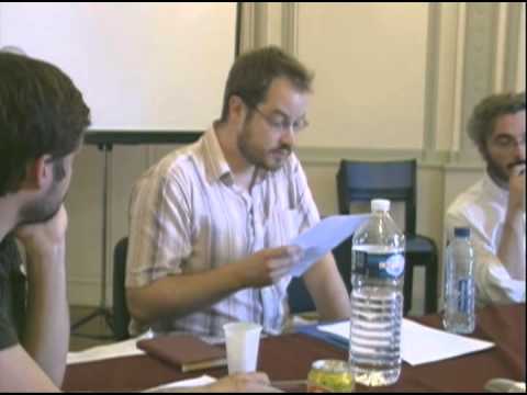 FIPS 2012 ~ 07/07 ~ Table ronde autour des Vagabonds efficaces et Le croire et le craindre.