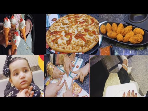 tasmiya ne sabko de Eid ki party🤗 || masti😜|| late night icecream🍦||omast pizza🍕 @indiakiinsiavlogs