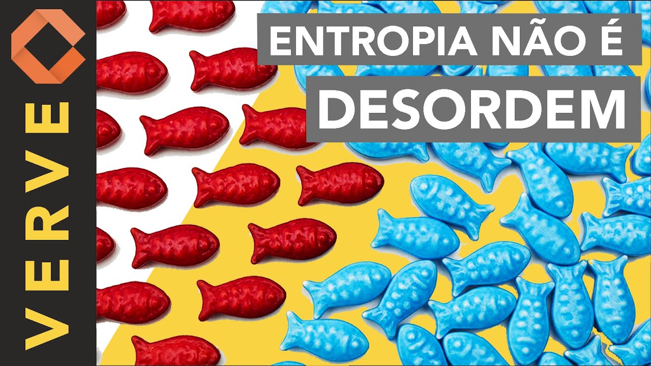 A entropia está em todo lugar, mas não é medida de desordem