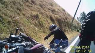 preview picture of video 'CAIDA EN MOTO LLENDO A MALINALCO ABRIL 2014'