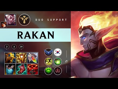 Rakan Support vs Blitzcrank - KR Diamond Patch 25.24
