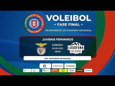 SL BENFICA x LUSÓFONA VC - FASE FINAL JUVENIS FEMININOS 2023