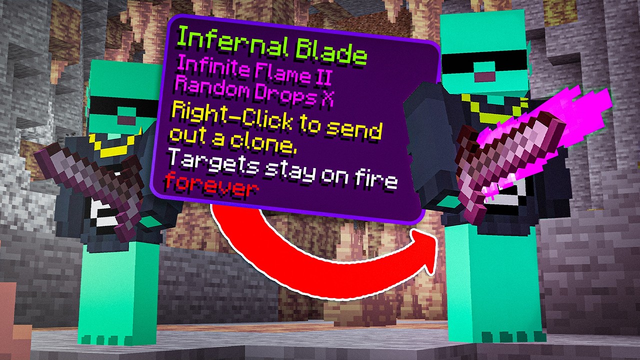 Minecraft Manhunt But ATTACKING ME UPGRADES ME