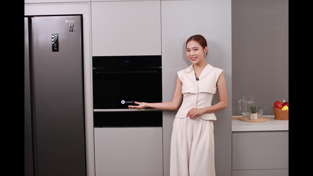 Lò nướng 3 trong 1 Fuji Smart Master Chef 55L - Thiết bị đáng đầu tư cho căn bếp 