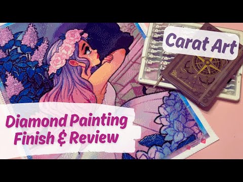 Worth It? Diamond Painting Review: "Garden" from Carat Art - One of My Least Favorite 2025 Kits