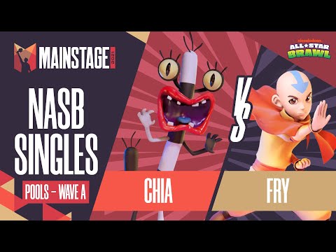 Chia vs Fry - Nick All-Star Brawl: Pools Wave A - Mainstage 2021 | Oblina vs Aang (NASB)