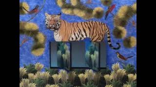 Sesame Street - Slot machine legs: tiger