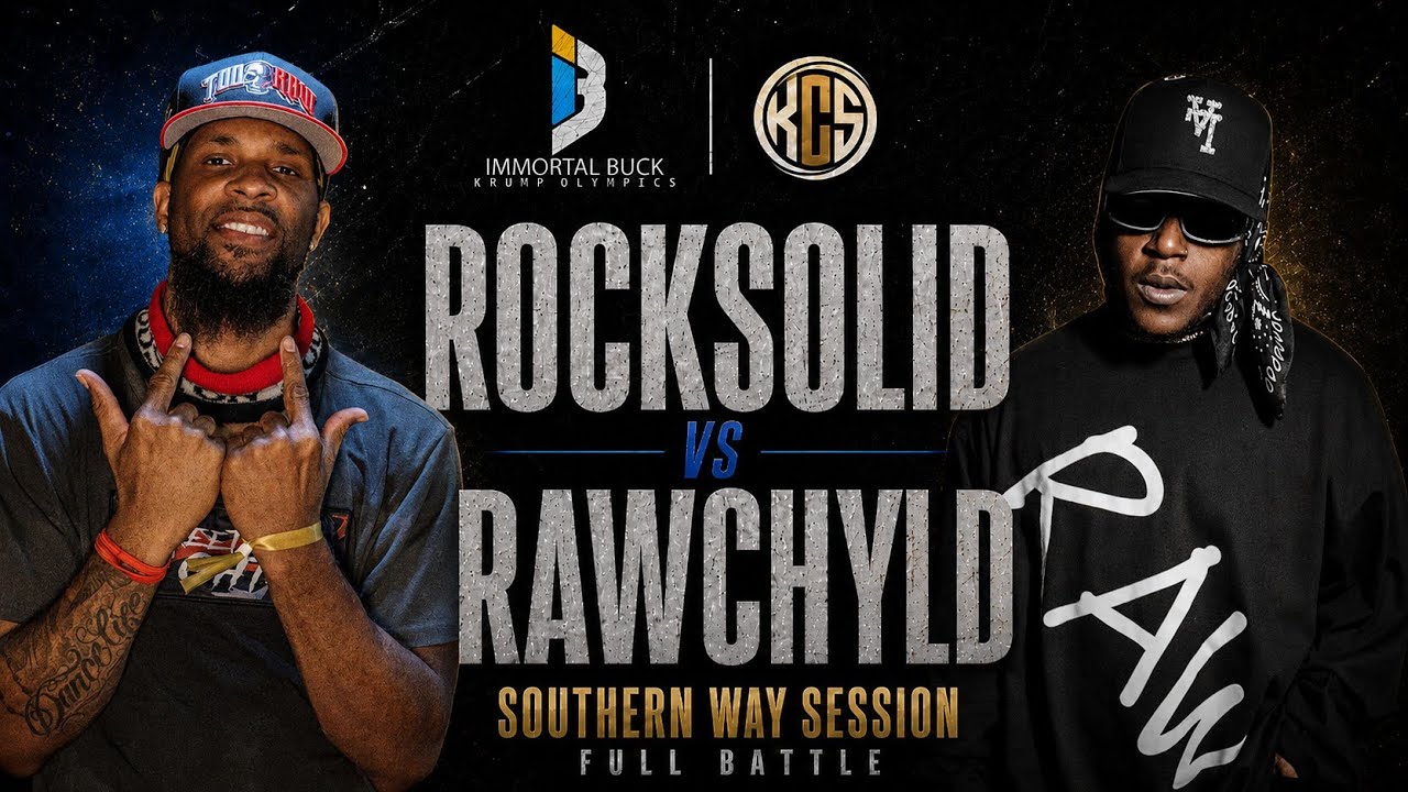 Rocksolid vs Rawchyld | KCS x Southern Way | Full Krump Battle