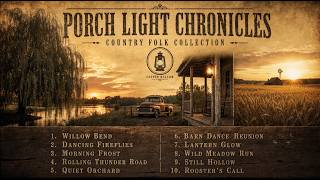 Coffe Indie Country Folk – Gentle Acoustic Song for Quiet Frosted Days - Porch Light Chronicles