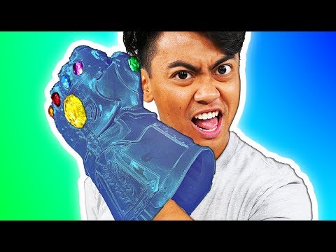 DIY Thanos Infinity Gauntlet CANDY! Video