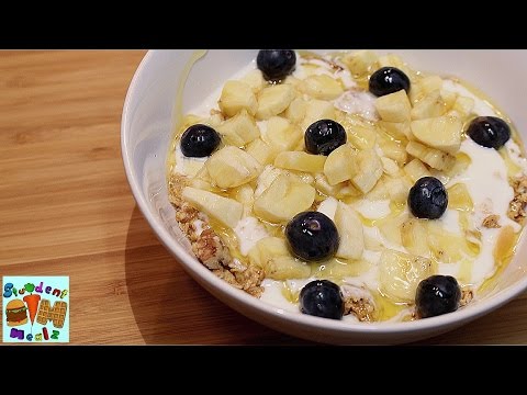 Kefir and Honey Granola Yogurt