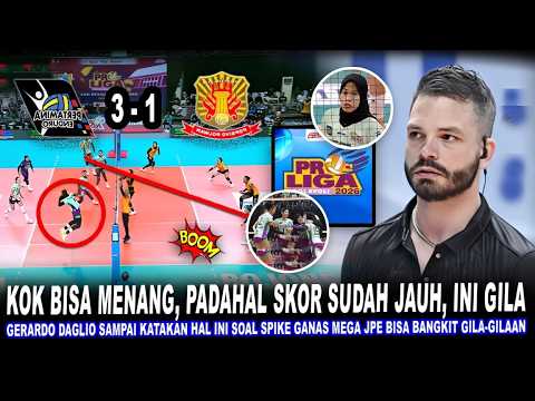 🔴KOK BISA MENANG‼️Mantan pelatih popsivo GERARDO Smpai Akui JPE Luar biasa&KAGUM Pd Op BERHIJAB MEGA