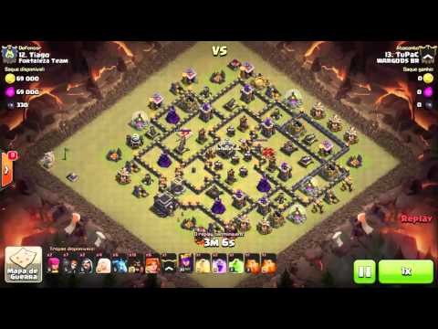 WARGODS BR vs FORTALEZA TEAM   CV9 ATAQUES