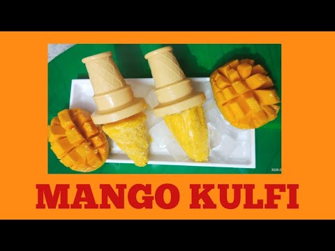 How to make Homemade Alphonso Mango kulfi ice cream/ Summer special Cold dessert/அல்போன்சோ மா குல்பி
