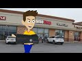 Caillou Steals A Xbox At GameStop Sended To Baldis Basics