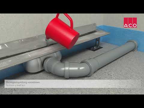 ACO ShowerDrain C douchegoot inbouw