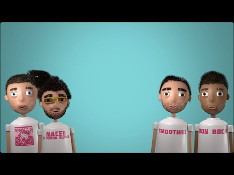 Maceo El Perro Blanco x Smoothies x Don Boca - Con Los Plasticos  [Lyrics Video/ Letra]