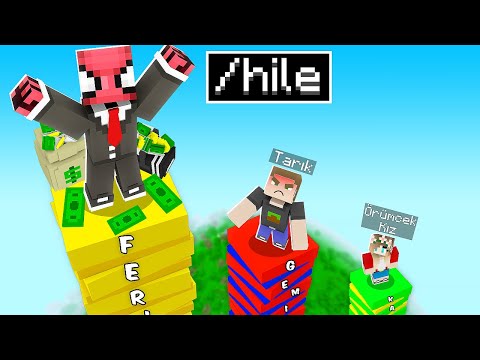 YAZI YARIŞMASINDA HİLE İLE TROLLEDİM - Minecraft