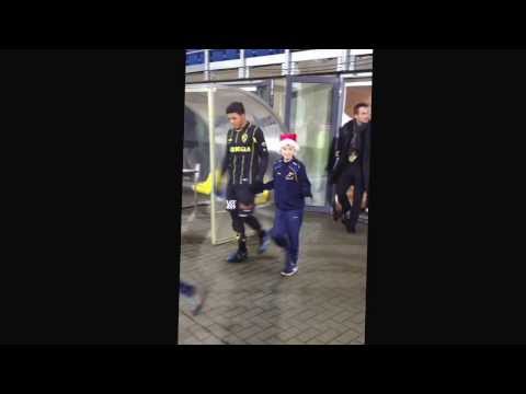 Preminiemen Schelle Sport On Tour... Oplopen met KSK Lierse op De Freethiel, 21-12-2013