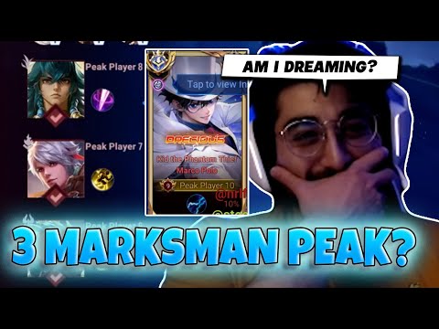 This Should Be Illegal… 3 Marksmen in Peak Rank  | Honor of Kings | MobaZane