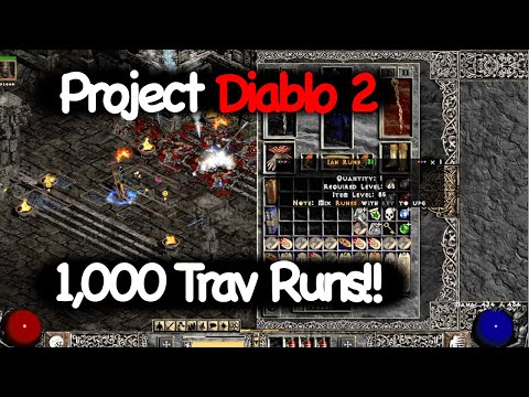 Project Diablo 2: 1,000 Travincal Runs (Frozen Orb Sorceress)!!!