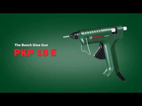 Klijų pistoletas  Bosch PKP 18 E video