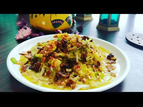 Burmese Khow Suey : From curry powder to condiments : Step by Step Recipe : Quick recipe