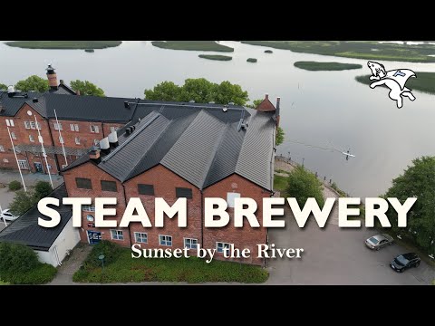 Höyrypanimo, Kymijoki | Aerial View of Kotka, Finland | 4K Drone Video