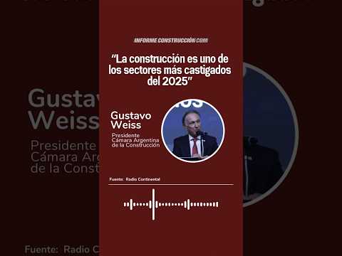 La construcción: Uno de los sectores más castigados en 2025