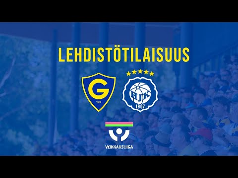 IF Gnistan – HJK lehdistötilaisuus 3.11.2025