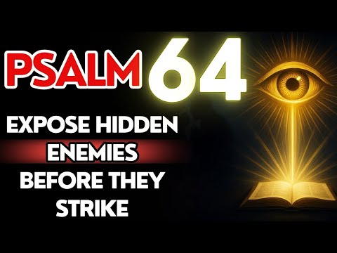 PSALM 64 EXPOSE Hidden Enemies Before They Strike