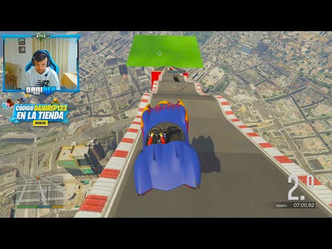 MEGA RAMPA 80.000% IMPOSIBLE! LA GRAN CAGADA!! - GTA V ONLINE