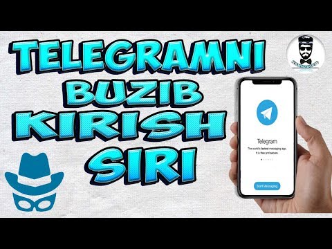 TELEGRAMNI BUZIB KIRISH SIRI (PRANK)