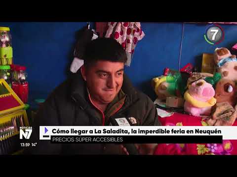 VISTA ALEGRE NORTE: LLEGÓ LA SALADITA A NEUQUÉN