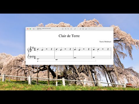 Clair de Terre - Tarek Mokhtari