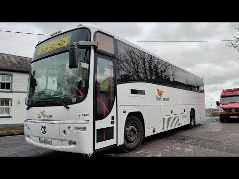 A Ride On Bus Éireann Plaxton Paragon Volvo B12M (VP406) on route 447 to Finea Village