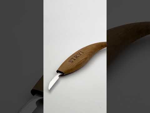 Нож резчиковый 38 мм для чип-карвинга STRYI Profi - фото 2 - id-p930746462
