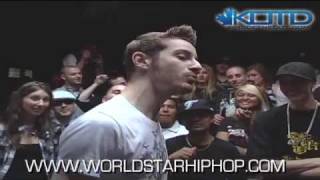 KOTD - Rap Battle - Kid Twist vs Hollohan (Title Match)