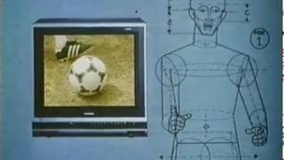 Mid 1980s Toshiba adverts with Ian Dury