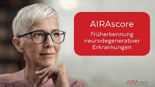 AIRAscore - Fru00fcherkennung neurodegenerativer Erkrankungen
