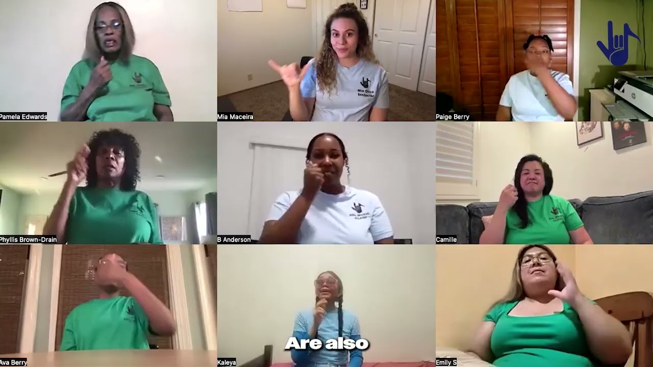 🎶 2026 Winter Sign With Me, Inc. ASL Music Class Final Performance 🎶. Enjoy!