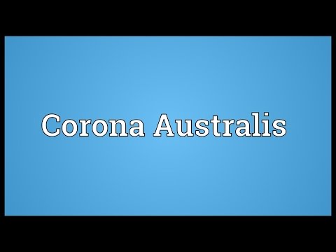 Corona Australis Meaning