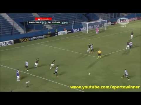 Montevideo Wanderers 1 - 0 Palestino Copa Libertadores 2015