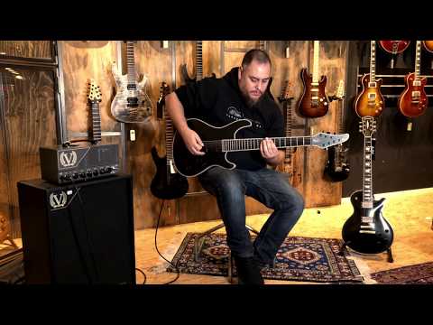 Mayones Regius Gothic 7 Trans Black Matt by Daan Janzing