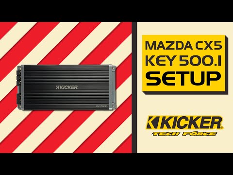 Installing the Kicker KEY500.1 Amplifier