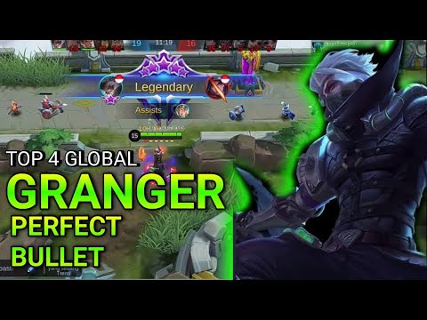 Granger Top 4 Global Rank PERFECT BULLET Feat RRQ XIN - Mobile Legends