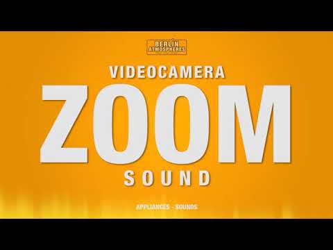 Zoom SOUND EFFECT - Videocamera Zoom SOUNDS SFX