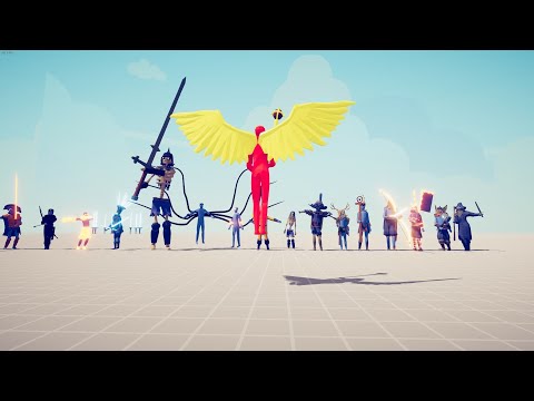 SUMMONER vs MODDING UNITS Totally Accurate Battle Simulator TABS