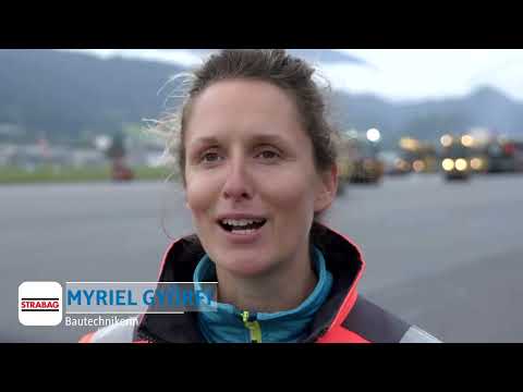 Flughafen Innsbruck by STRABAG, Sanierung der Piste am Flughafen Innsbruck
