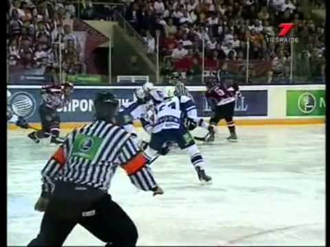Dinamo Riga vs Dynamo Moscow 2:1 OT; 27.02.11. KHL PLAY-OFF